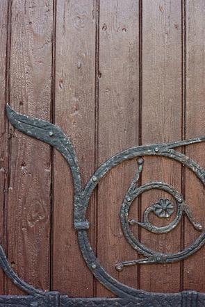 iron wrought swirl