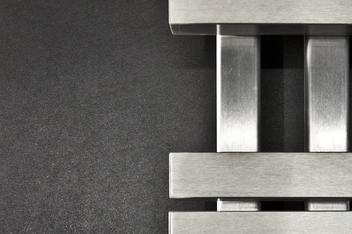 metallic radiator in london apartment hotel