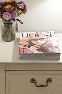 bedside table in short term accommodation London